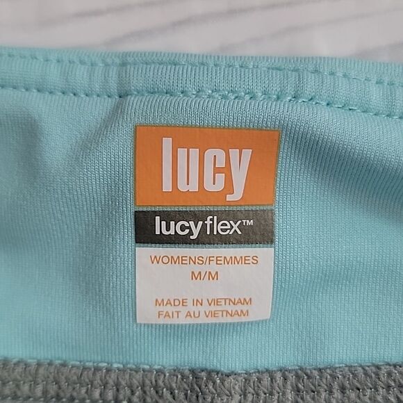 Lucy Flex Women's athletic shorts with lined bikini bottoms Size M - Picture 6 of 11